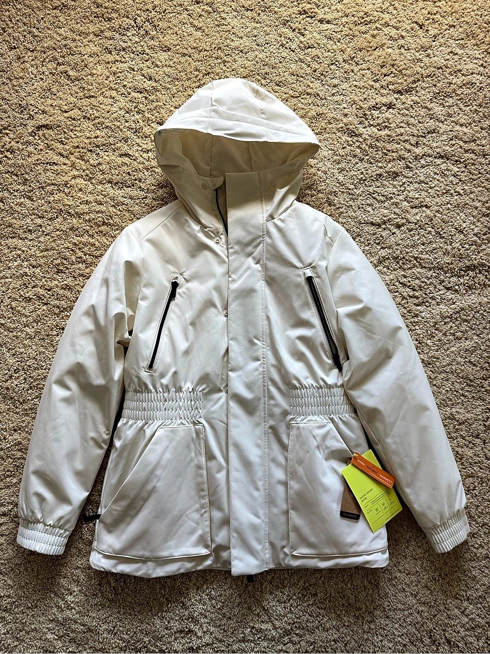 All in Motion Women'Small Puffer Jacket White